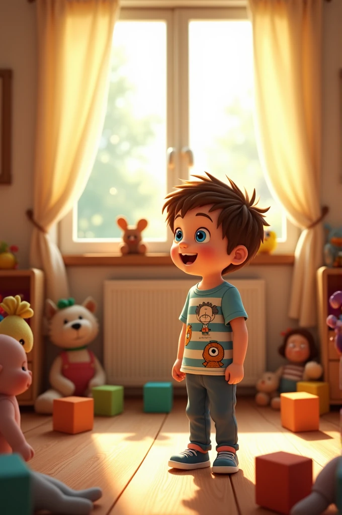 **Johny, Johny,**
(Prompt: Call Johny's name.)
**Yes, Papa?**
(Prompt: Johny responds to his father.)