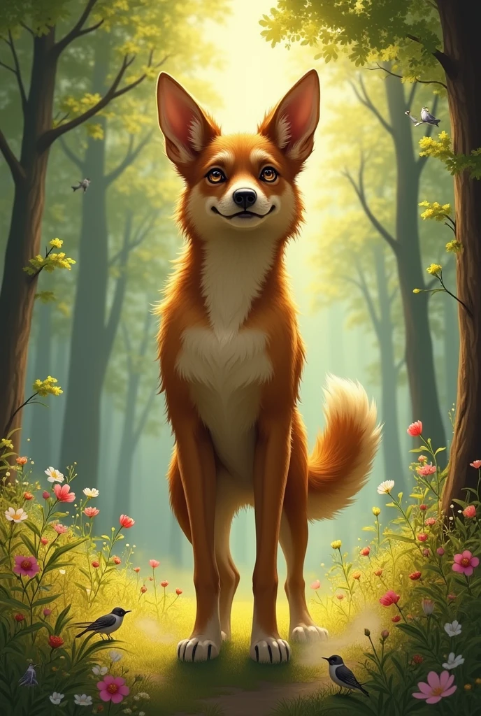 Half-human dog