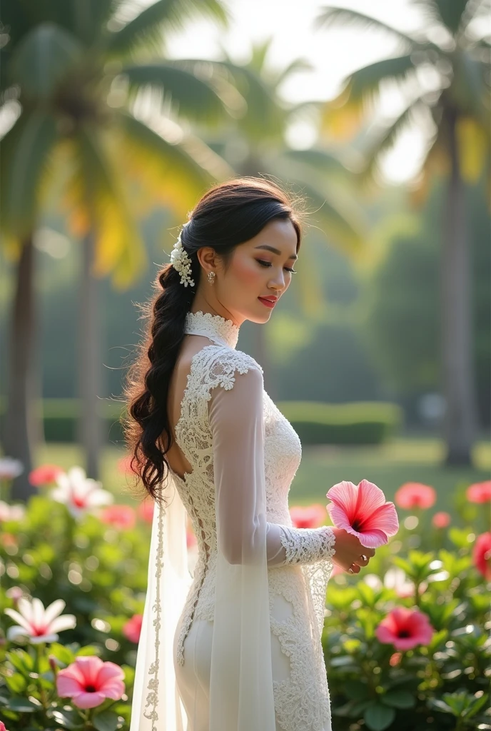 white baju kurung
