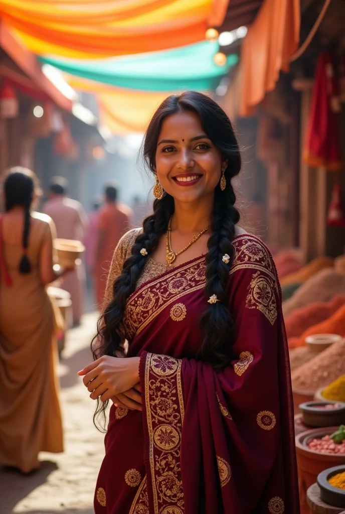 An Indian woman