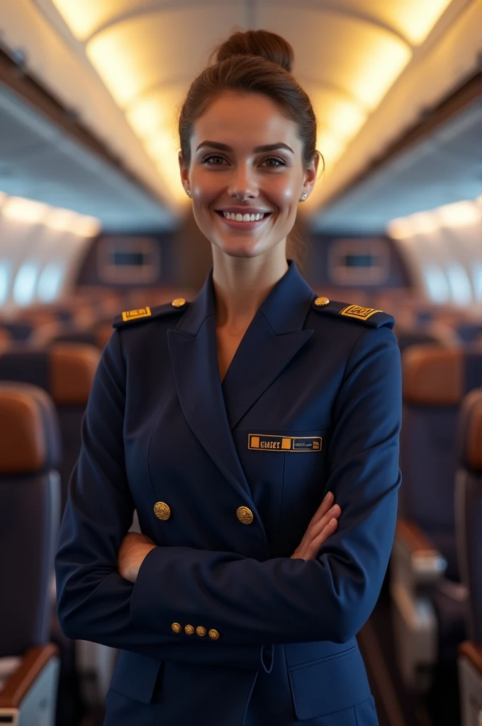 Chief flight attendant sketch