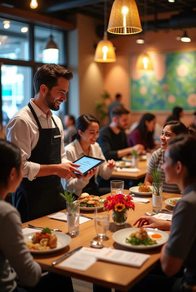 A restaurant chain sends out satisfaction surveys to customers after each visit to improve service and adjust the menu based on feedback..