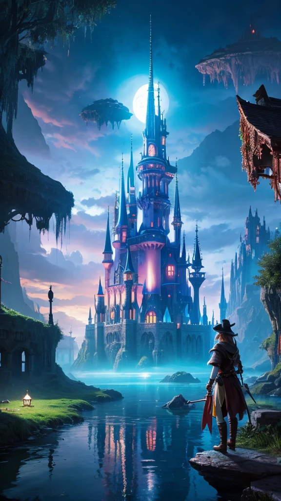 Fantasy World mysterious Colorful
