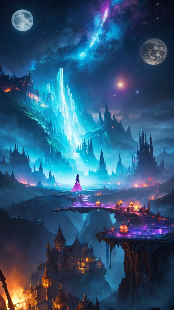 Fantasy World mysterious Colorful