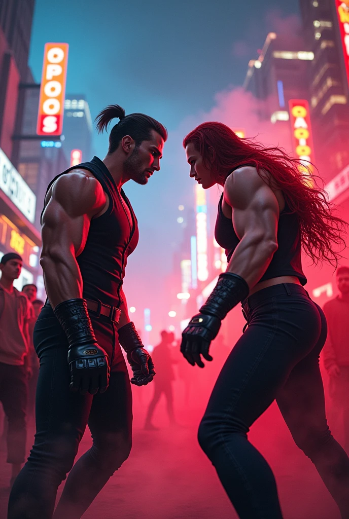Johnny cage vs iori yagami the king of fighters