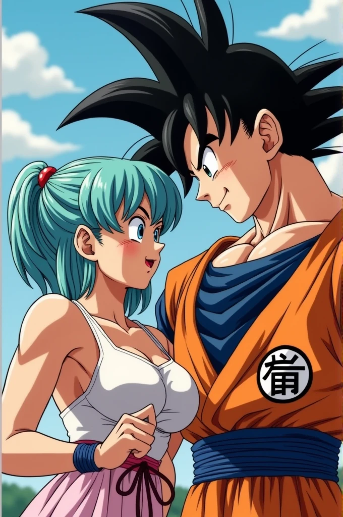 Bulma having sex with goku