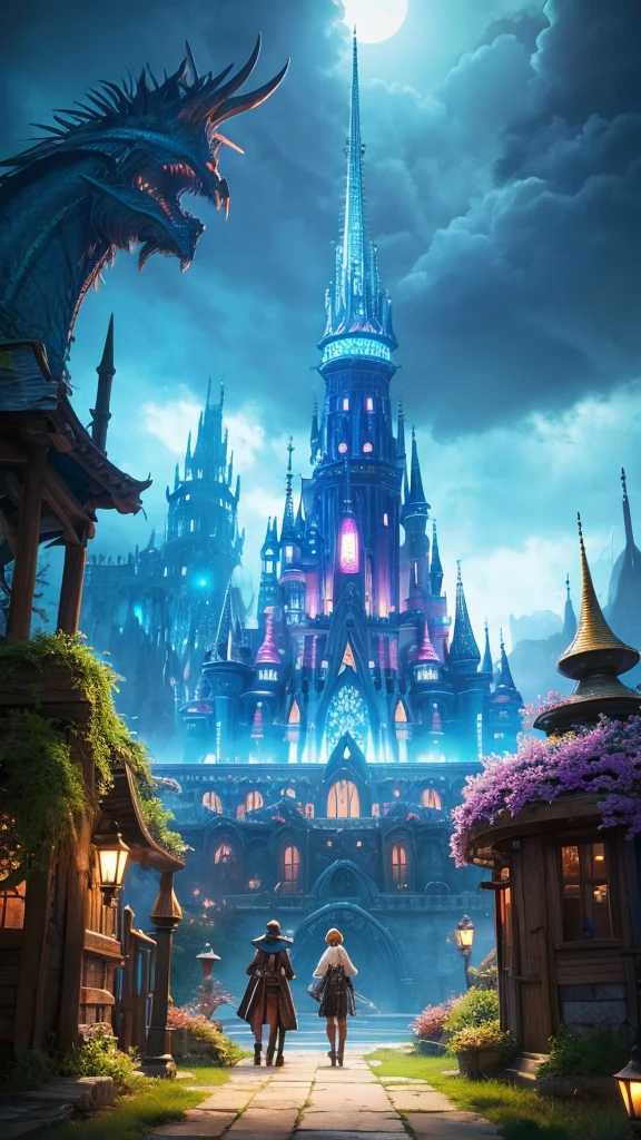 Fantasy World　mysterious　Colorful
