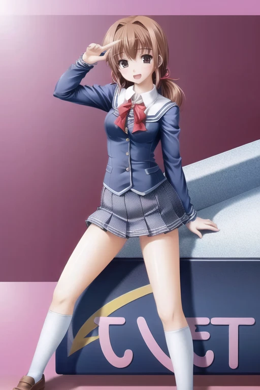 ((Highest quality)), ((masterpiece)), (detailed), One person, sexy,((School uniforms)),((Revealing clothing)),((JK))
