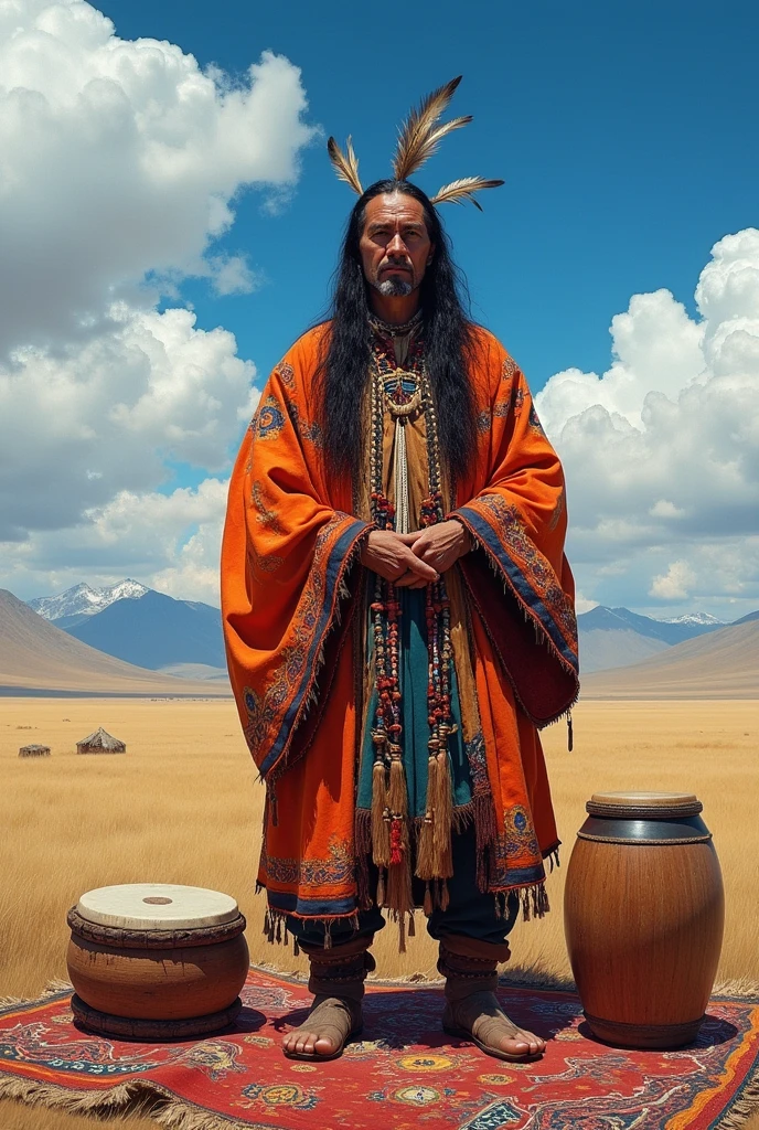 Mongolian shaman
