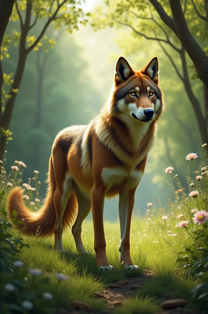 Furry, solo, male, anthro, wolf, nude, nipples, balls, sheath