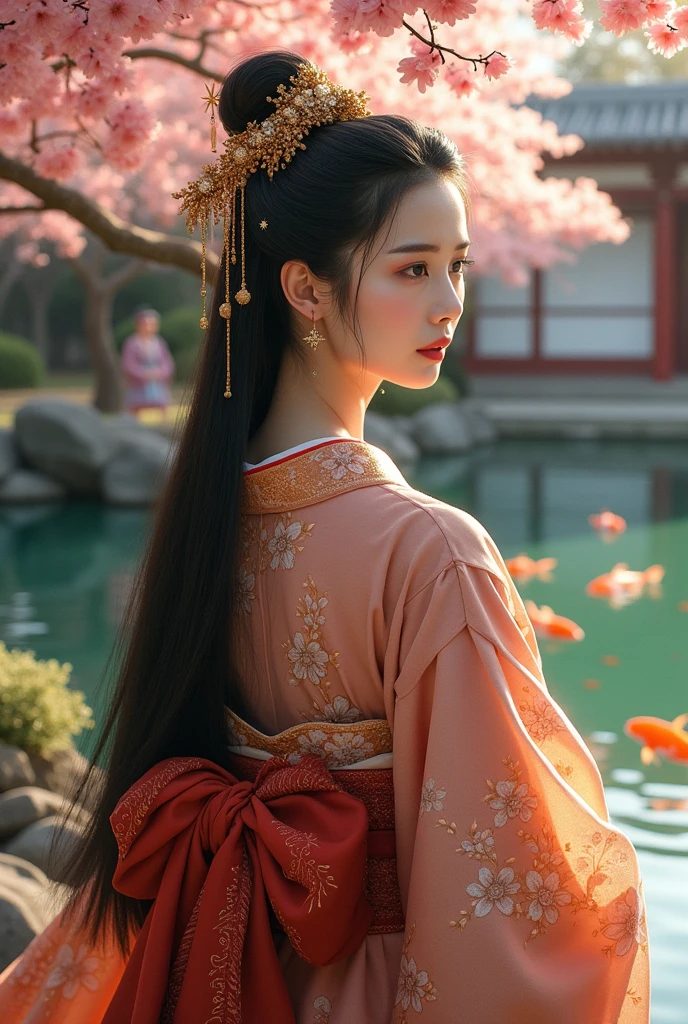 A girl whose name is miyaara ,old japanese queen 