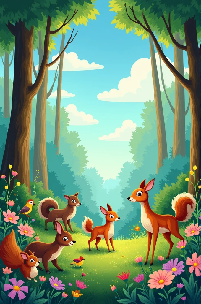 A poster about nature that needs to be taken care of