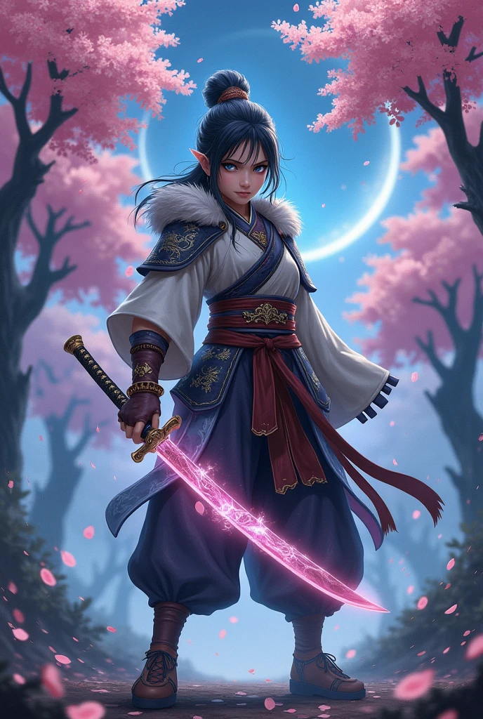 In the world of Demon Slayer、wearing a Demon Slayer Corps uniform and using the Breath of the Demon