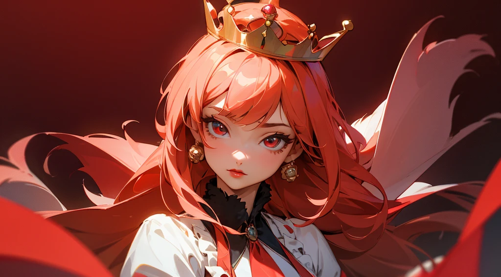 (masterpiece), (Best Quality: 1.0),  girl, chica Fox ,fur rose, with a dress (ultra high resolution: 1.0), Detailed illustration, 8k, lively, 1 Little hermosa  lively, with a red ribbon, Crown of flowers, pretty face, detailed face, beautiful eyes, detailed eyes, dark red eyes, Red lips, red lipstick, beautiful and elegant hair, highlights in hair, bright anime style with bangs, Best Quality, Vibrant, red book, dark bluish background.