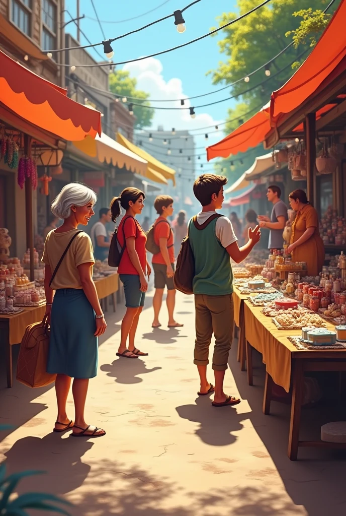 people choosing the most beautiful and cheap product