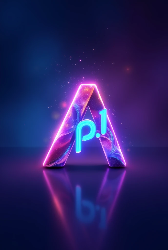 A logo with the name A.p.It is about design in animation.