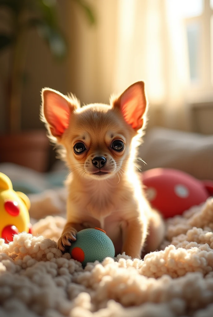 Give me an image of a very cute chihuahua puppy
