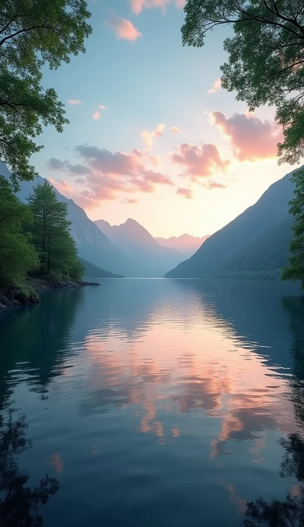 Facebook cover image background with a lake in the background
