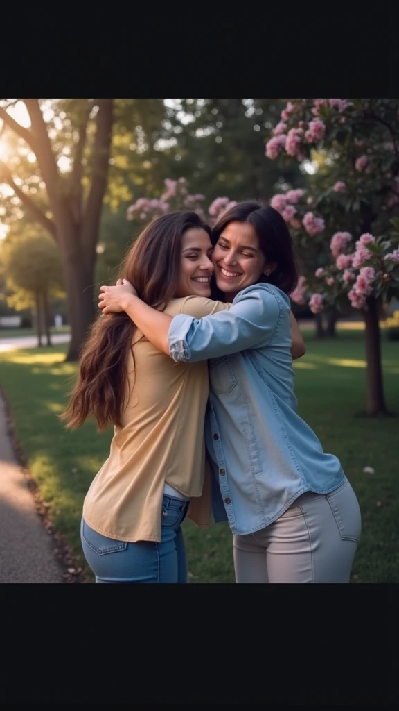 Put them hugging