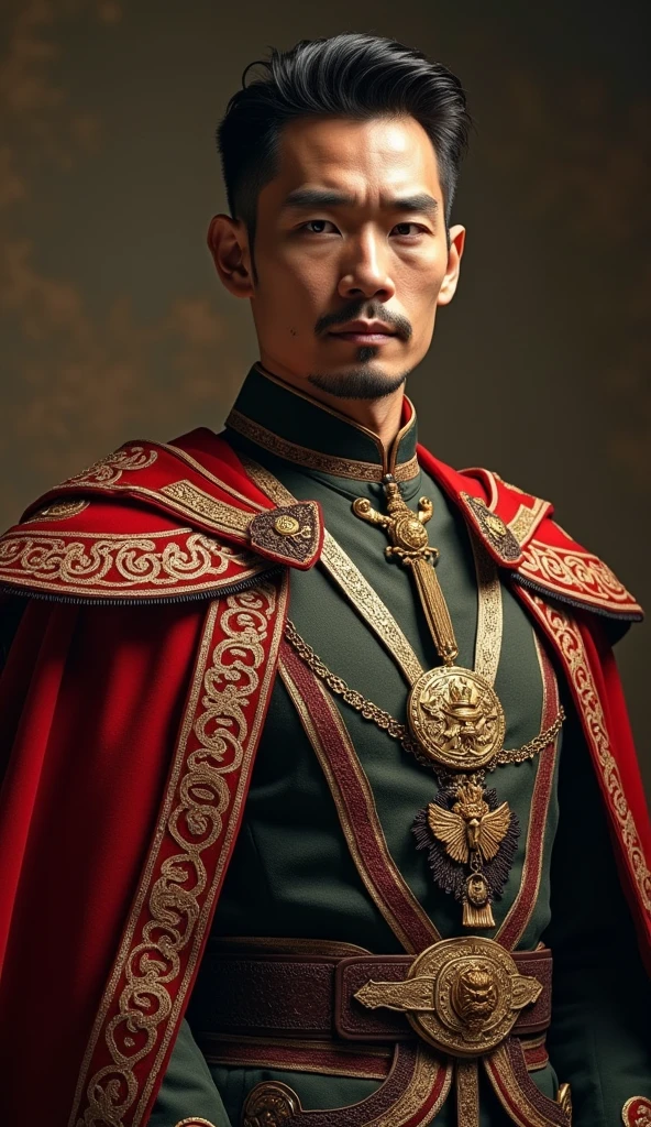 Majestic and handsome Emperor.