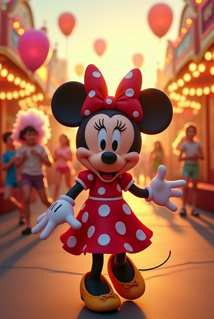 Red Minnie Scenario - SeaArt AI