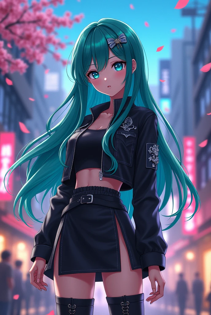 an anime woman 