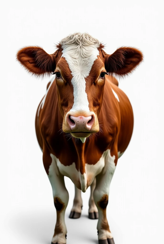 image of a cow without background