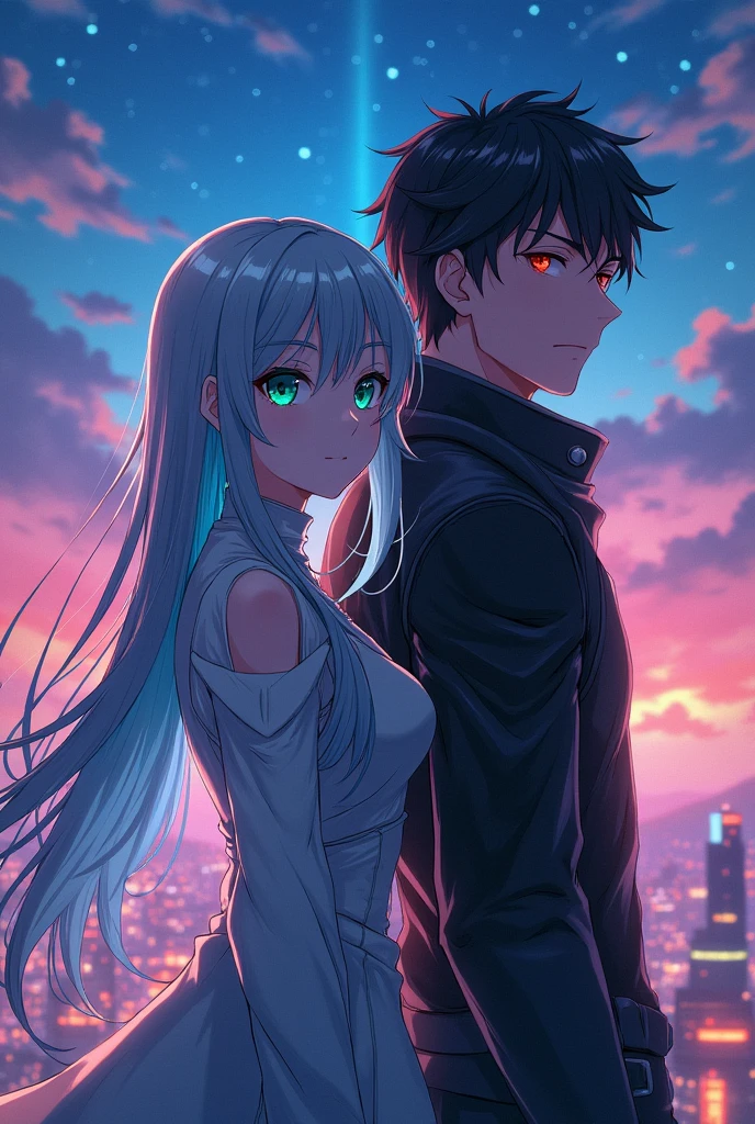 Epic anime girl and boy (boy age is 34 girl age is 35)