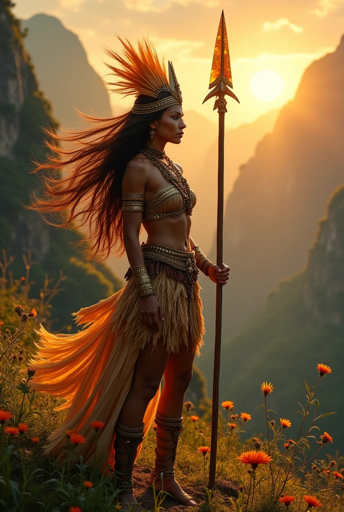 Sun goddess of war and death, nature, goddess of mountain, filipina