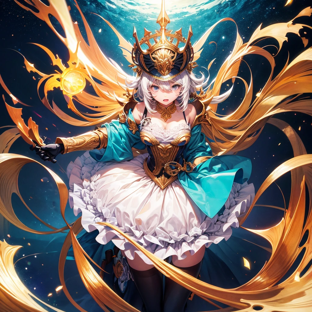 Personification of Friday, solo, High resolution, Highest quality,