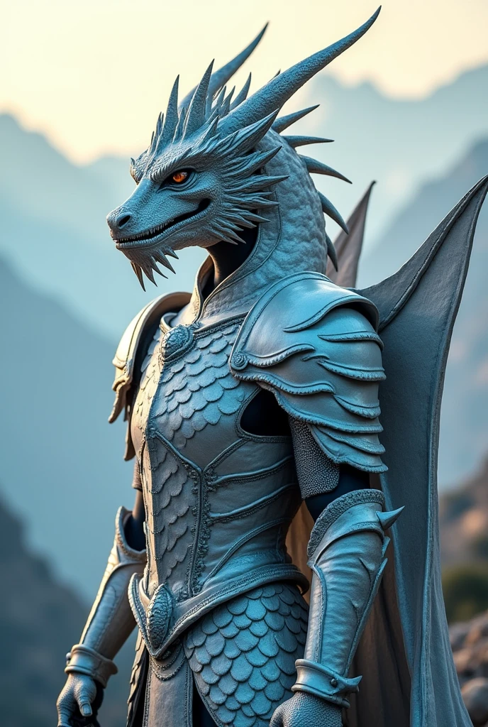 Best Quality, Masterpiece, Photorealism, Intricate Details, Photon Rendering, Octane Rendering, Ultra Detailed, Detailed Leather, ArtStation Trends, 8K Masterpiece, Cinematic Lighting, ((1boy)),((Solo)),(looking_at_viewer)),CG Society Trend,Plasticien,((Black Hair)),((Handsome Man)), Abs, Perfect Body, White Tuxedo, Ultra Detailed Face, Detailed Lips, Detailed Hands, Detailed Legs, Detailed Eyes, Castle Day, European Dragon Horns, Yellow Eyes, European Dragon, Guy Looking Away, Dragon Wings, Standing Nearby Big White Wolf