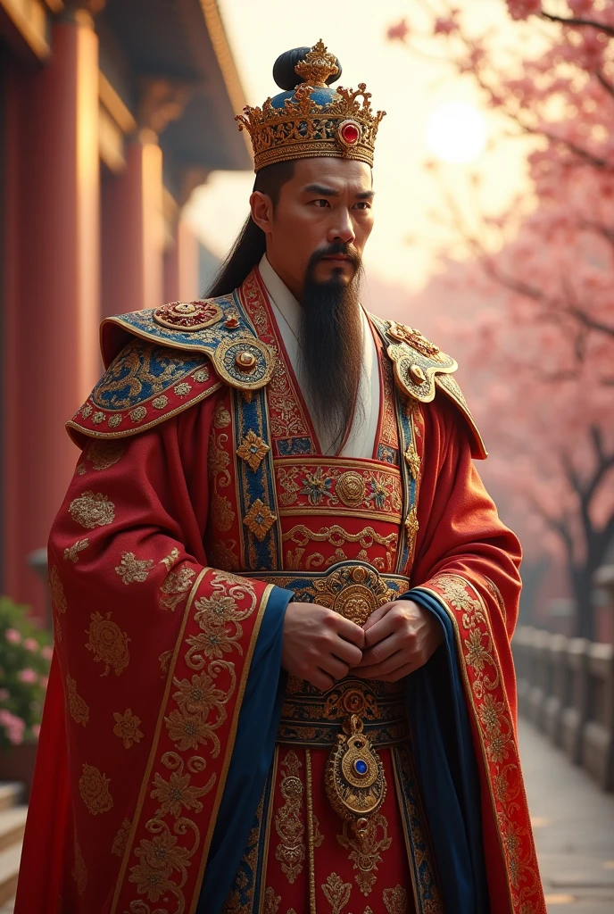 Majestic and handsome Emperor