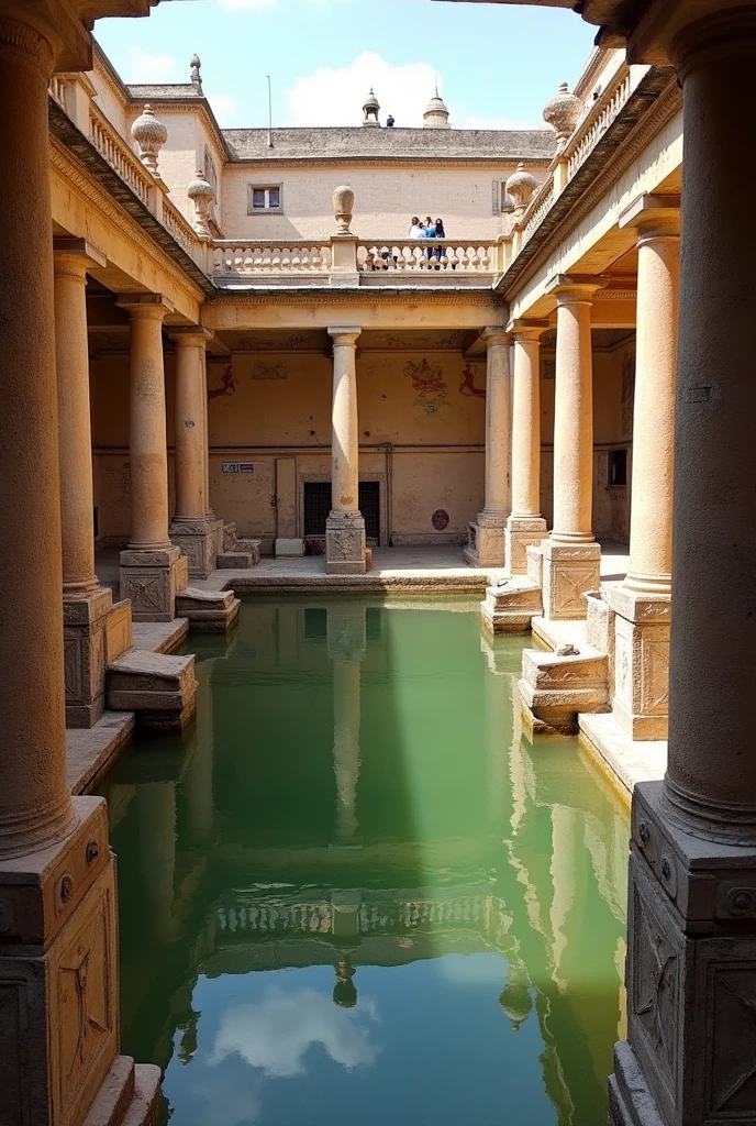 Built with perfectly aligned baked bricks, sealed tightly with natural bitumen to prevent water leakage, the Great Bath was meticulously engineered to ensure durability. Surrounding it were galleries and rooms, likely used for changing or rituals, suggesting that this was not just a bath, but a center of religious and social activity.