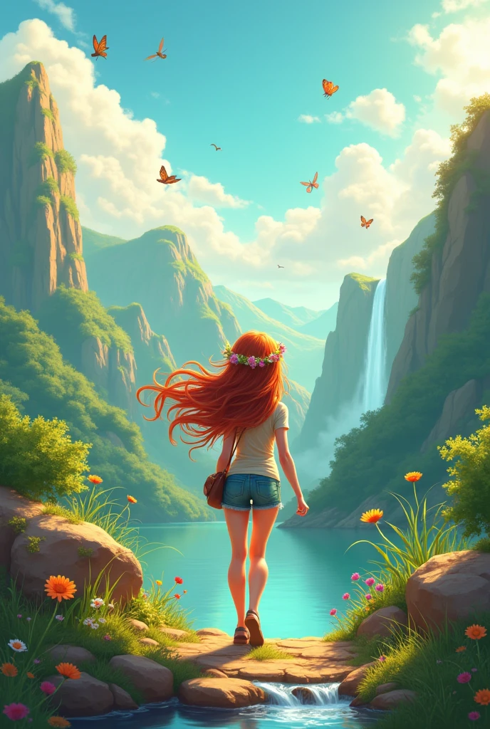 create a profile picture for a tik tok account about natural wonders