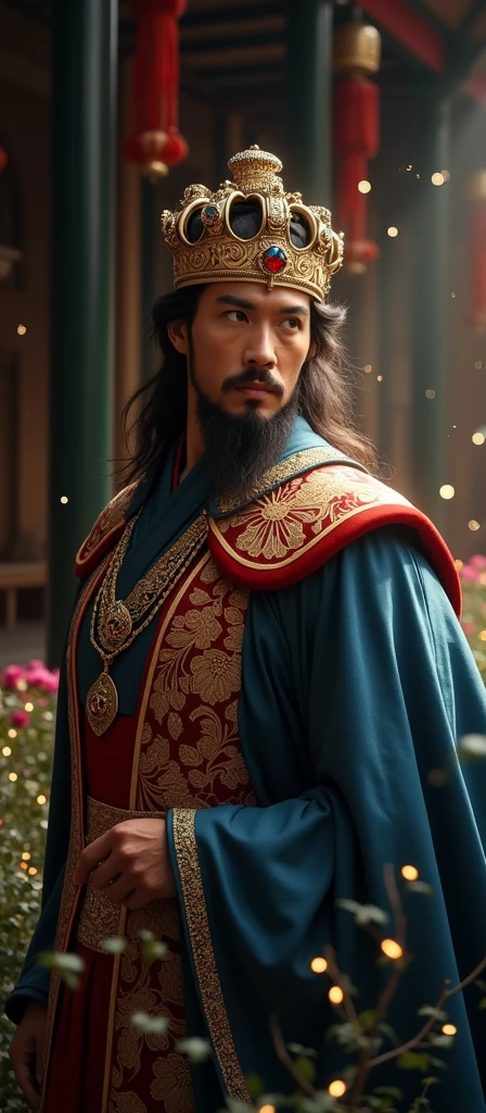 Majestic and handsome Emperor