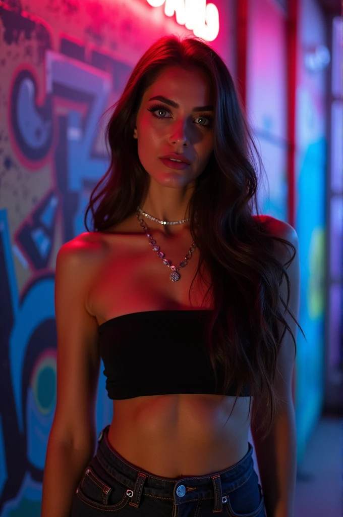 Sexy woman without pants 