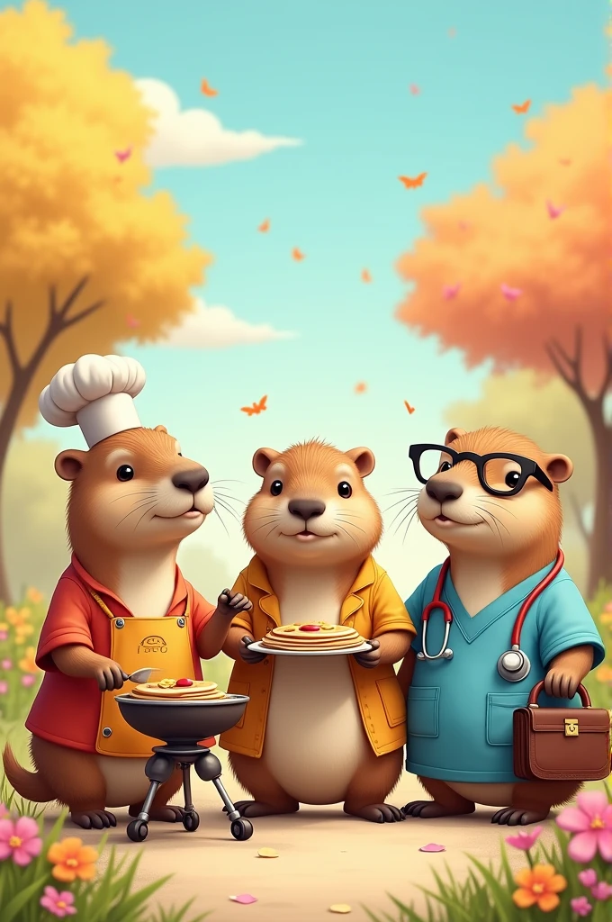 Capybara professions