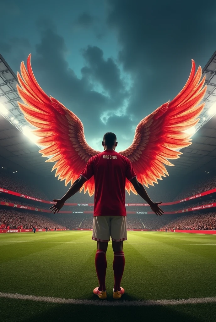 Andre onana con alas en old Trafford 

