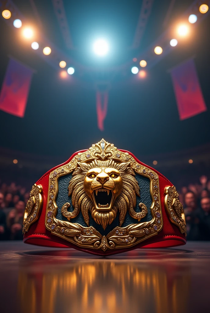 Heavyweight wrestling belt called AWT4