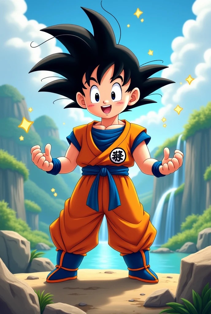 Goku Disney version