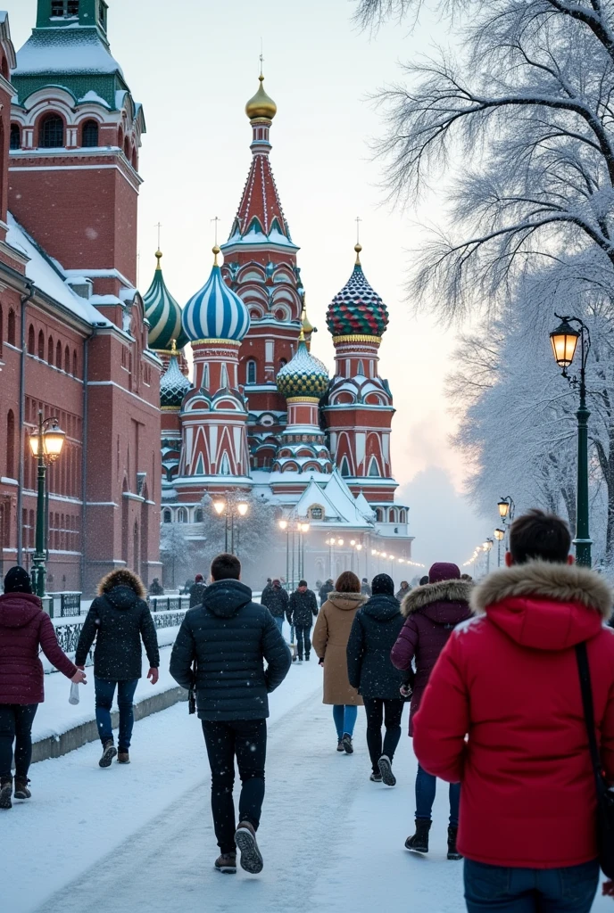 Moscow winter 