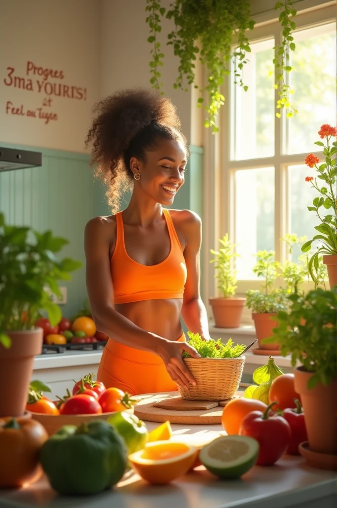 "Your body deserves the best, so treat it well. Every healthy choice is an investment in your future. Remember, progress is more important than perfection. Small steps every day lead to big changes. Eat good, feel good, and embrace the journey towards a healthier you."