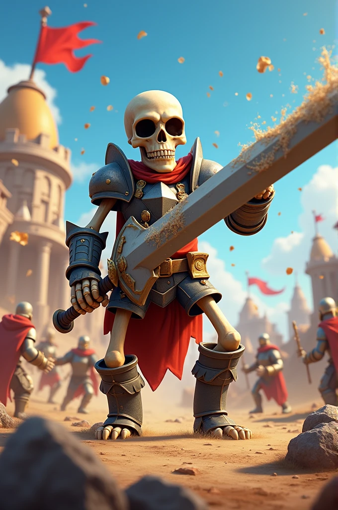 Clash Royale Skeleton