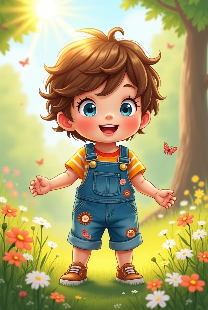 A cute child of years