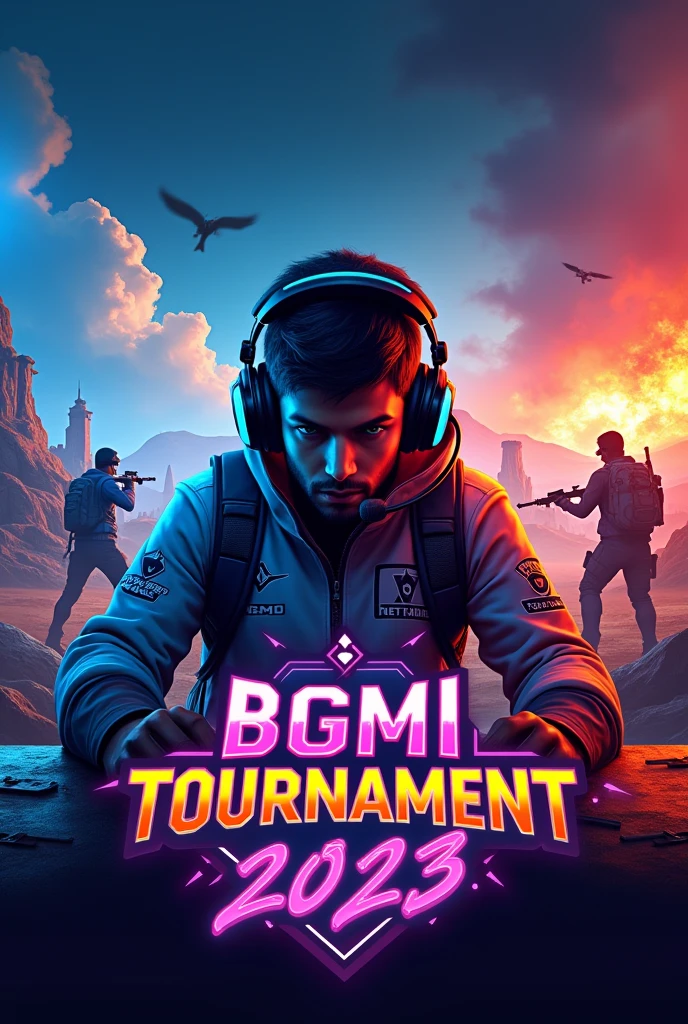 Make me a BGMI tournament banner