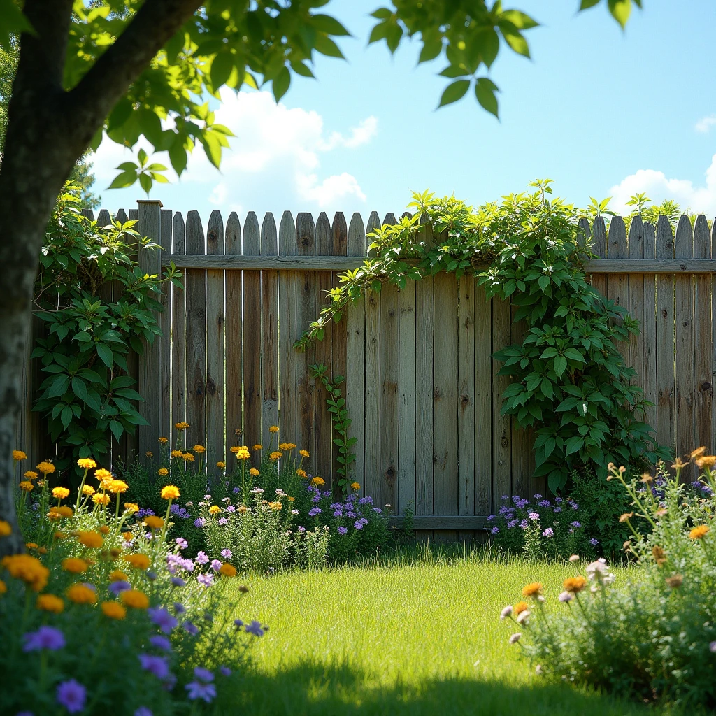 BACKYARD FENCE