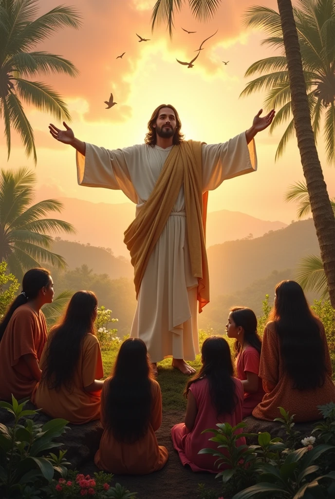 Jesus blesses Papua