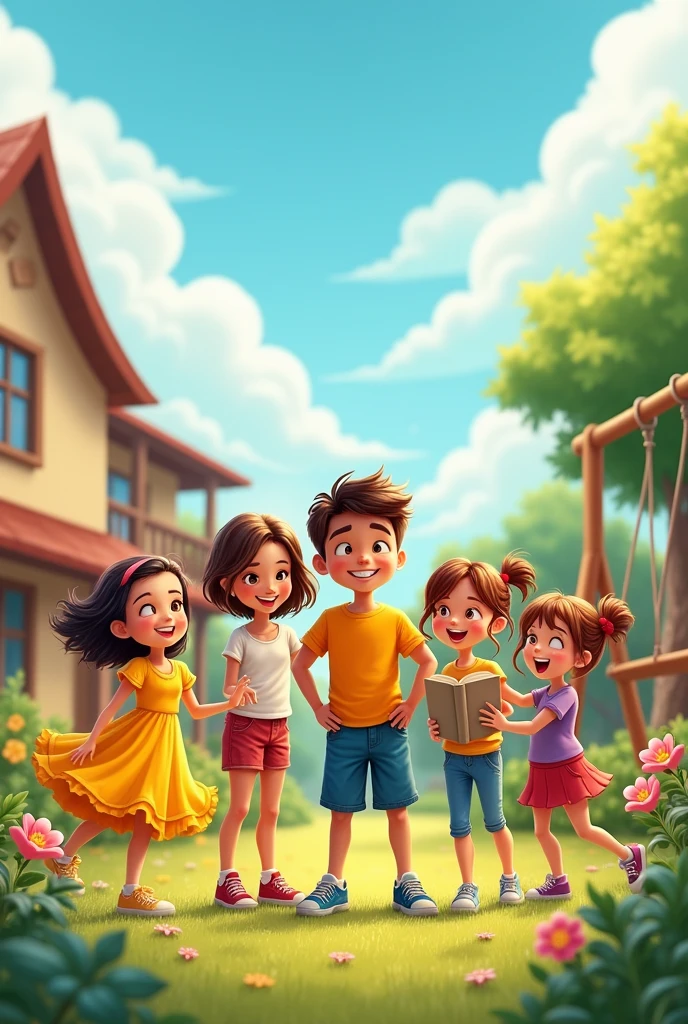 1 brother 4 sister 