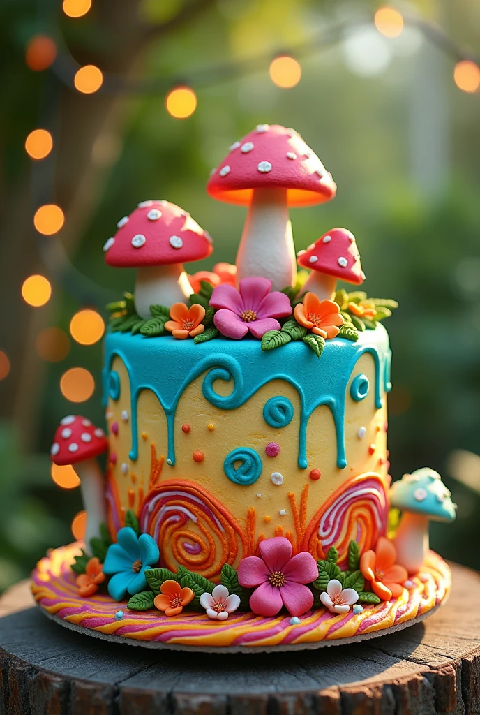 (photorealism:1.2), cake, hippie, fungus, fondant 

