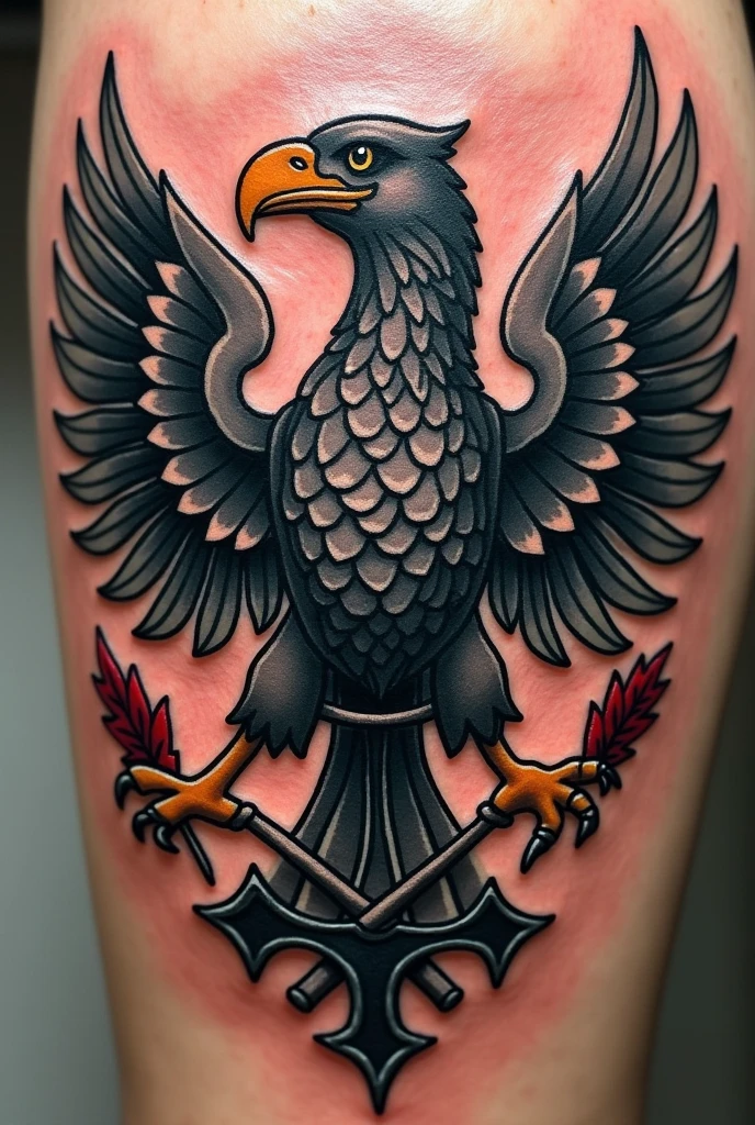 German eagle tattoo